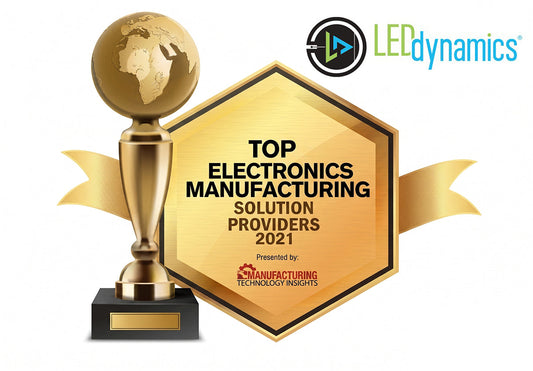 LEDdynamics Recognized as Top 10 Electronics Manufacturing Solution Provider