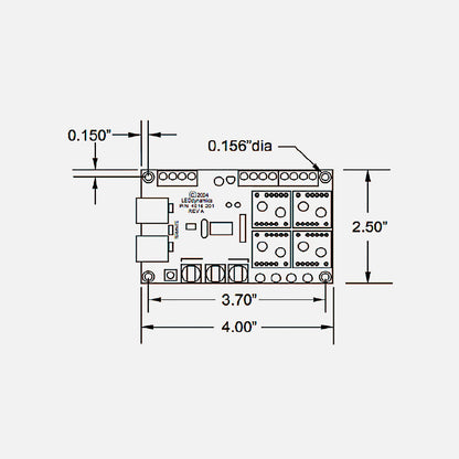 QuadPuck 4016 - Four Channel DMX Driver Interface