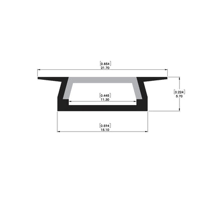 Recessed Channel - C1009
