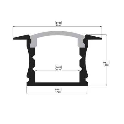 Recessed Channel - C1013