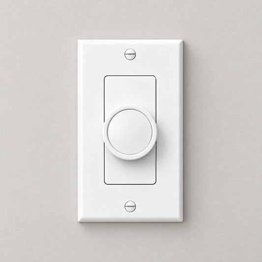 LUXdrive® Precision 0–10V Wall Dimmer — Rotary Control (A019)