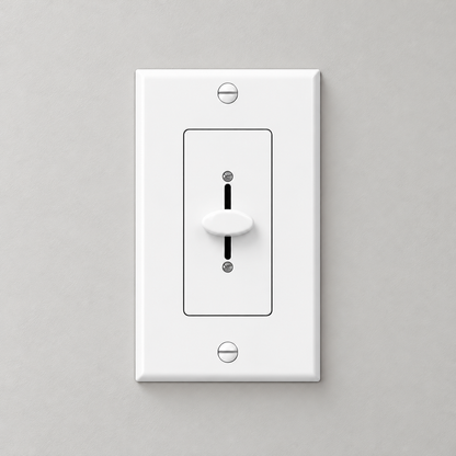 LUXdrive® Precision 0–10V Wall Dimmer — Slider Control (F019)