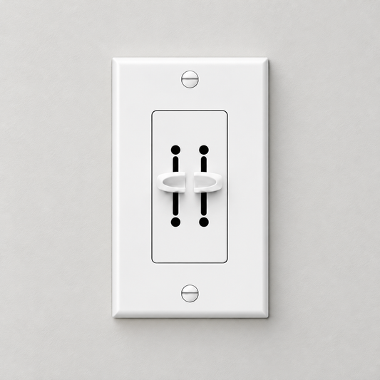 LUXdrive® Precision Dual Slider 0–10V Wall Dimmer (K020)
