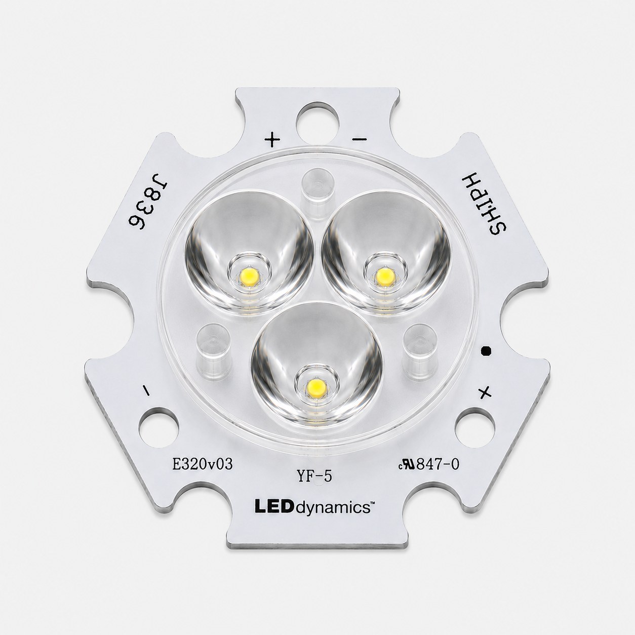 Pulsar R20-3 - 20mm 3Up TIR Optic – LEDdynamics