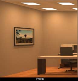 Tunable White LED Office Lighting 2700K