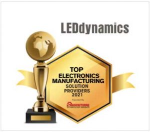 Electronics Manufacturer Award to LEDdynamics