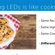 Making LEDs is Like Cookies