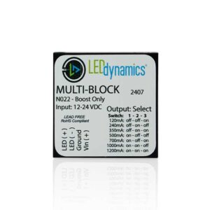 MultiBlock N022 - Selectable Output DC Boost LED Driver